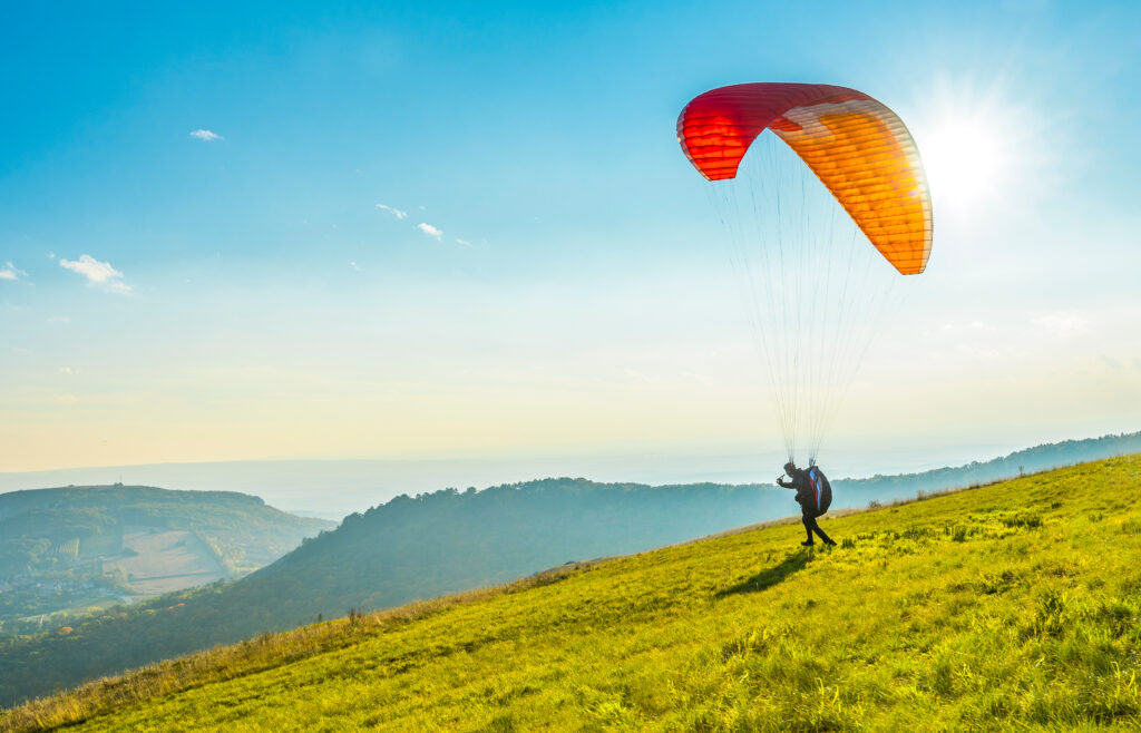 Activité de parapente