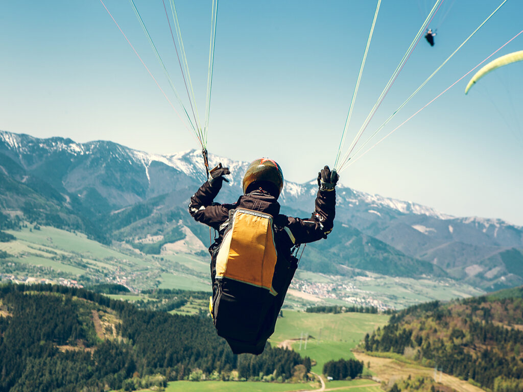 volo in parapendio in svizzera