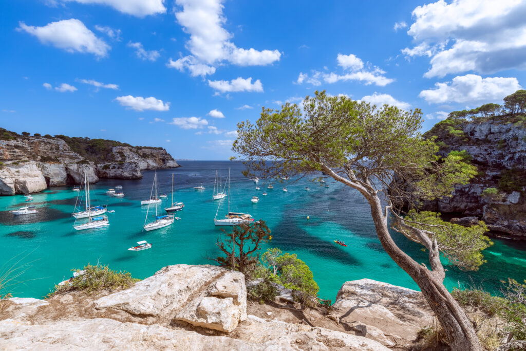 Cala Macarella en Menorca