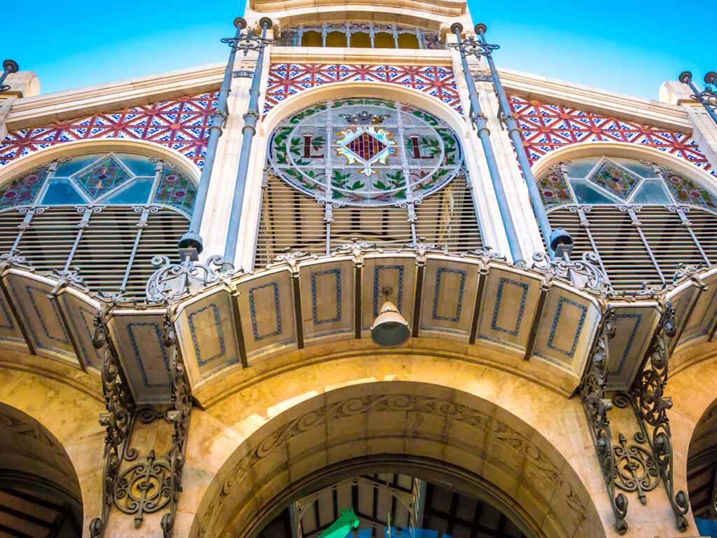 Fachada del Mercado Central de Valencia