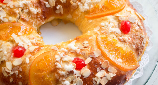 Receta para hacer roscón de Reyes fácil