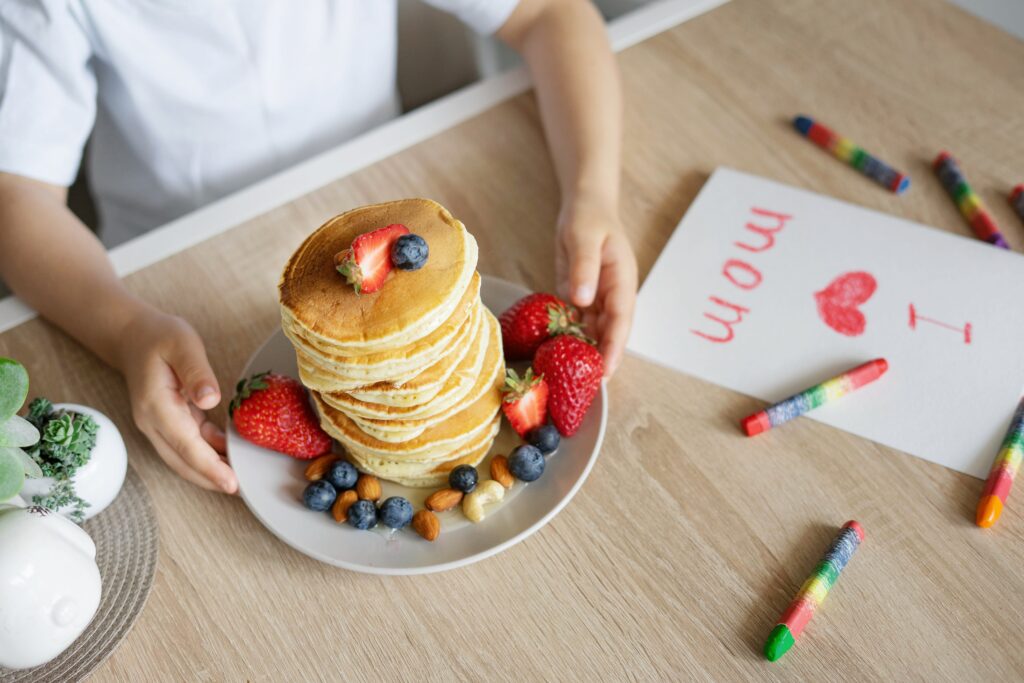desayuno con dedicatoria para el Día de la Madre