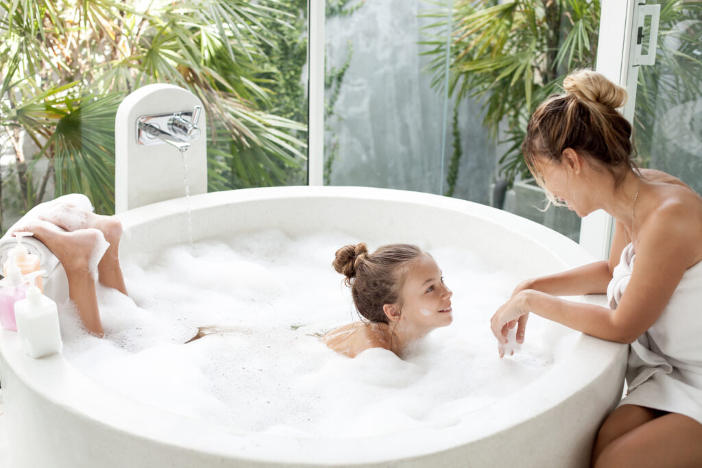 spa en familia como regalo de Comunión