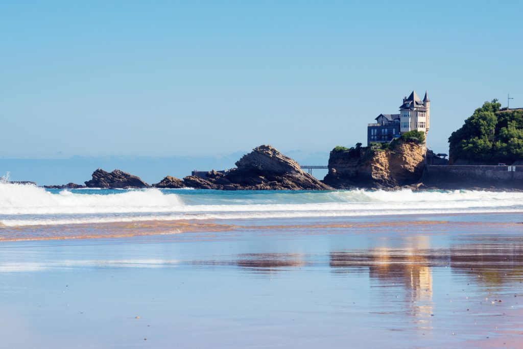 Plage de la Cote des Basques, Biarritz