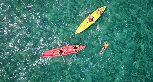 Les meilleurs endroits où tester le kayak de mer en France