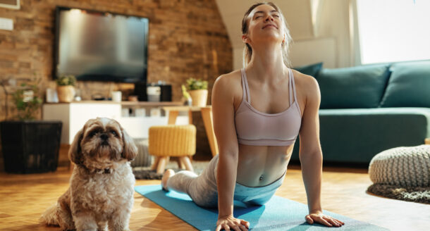 Yoga pour débutants à la maison