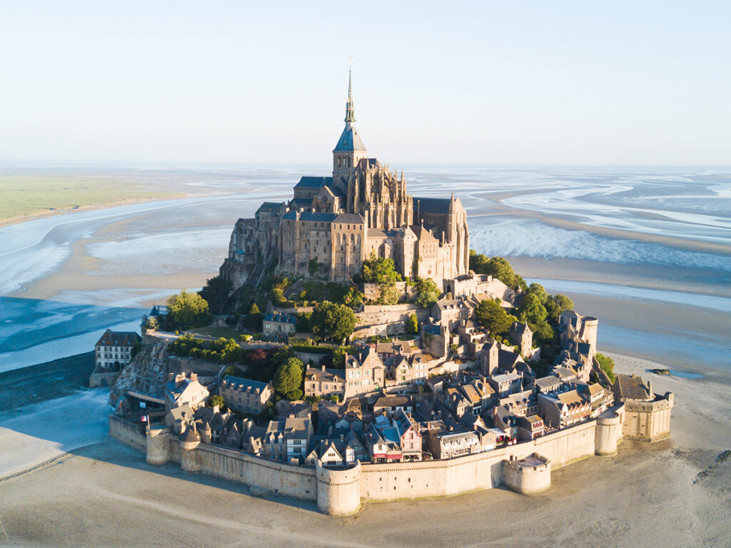 Vue sur le mont Saint-Michel