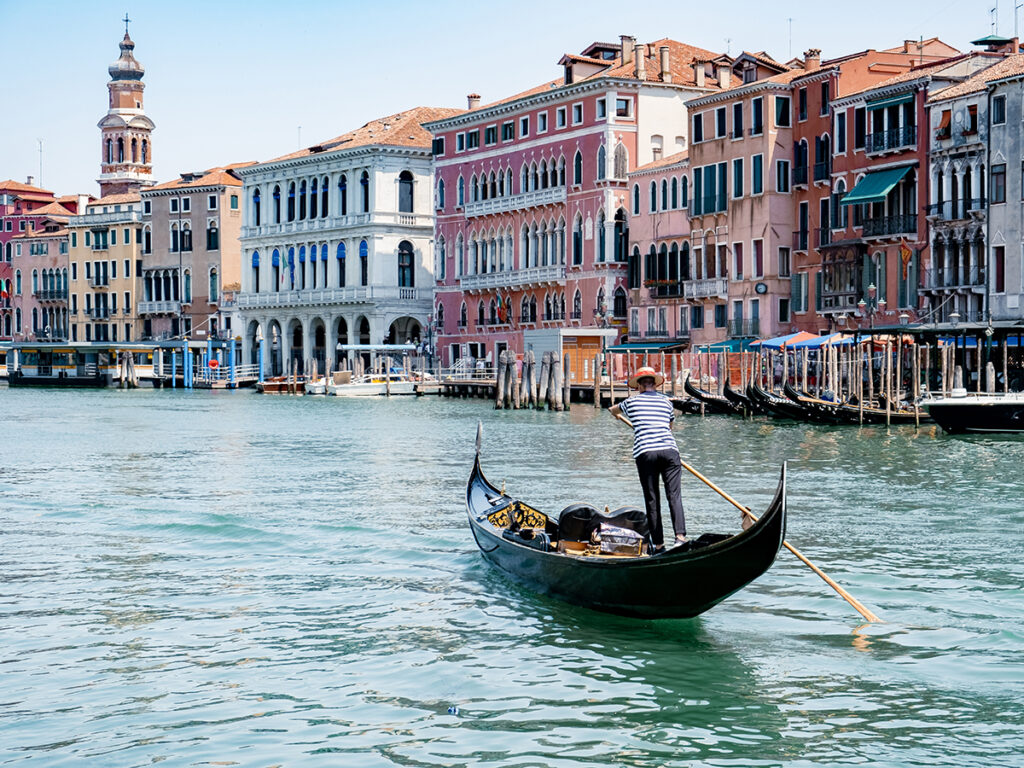 Gondoles à Venise