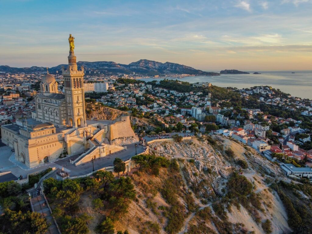 Baptême hélicoptère à Marseille