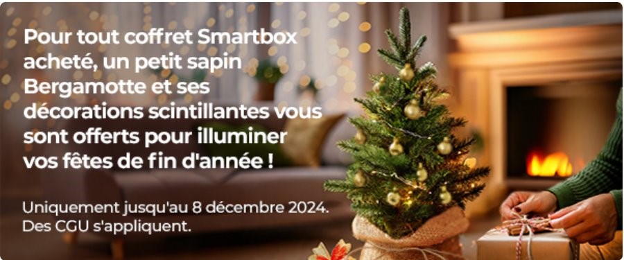 Promo Smartbox Noël 2024