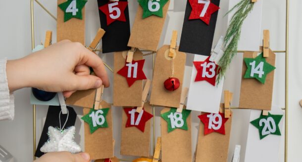 10 idées de surprises pour un calendrier de l’Avent maison