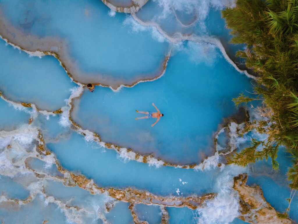 Pausa benessere alle Terme di Saturnia