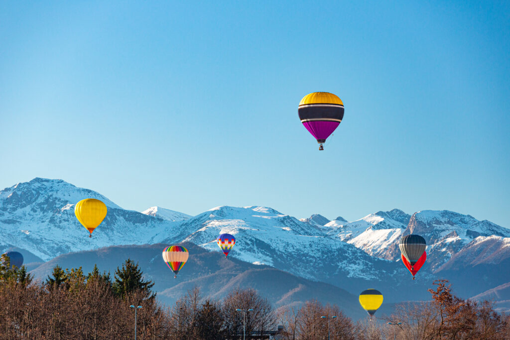 Mongolfiere tra i cieli d'Italia