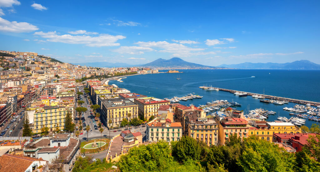 Scorcio panoramico di Napoli