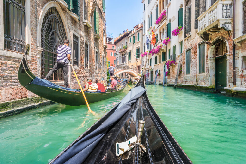 Giro in gondola a Venezia